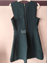 שמלה ירוקה ZARA מידה S , XS