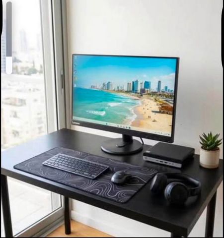 מחשב HP Mini מסך Lenovo 27