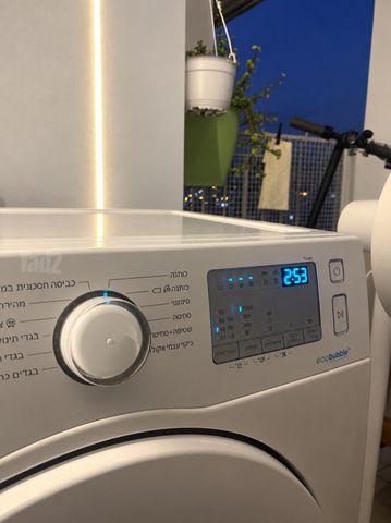 מכונת כביסה samsung eco bubble