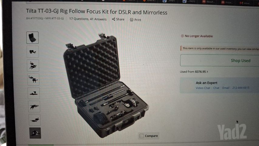 Tilta manual follow focus kit