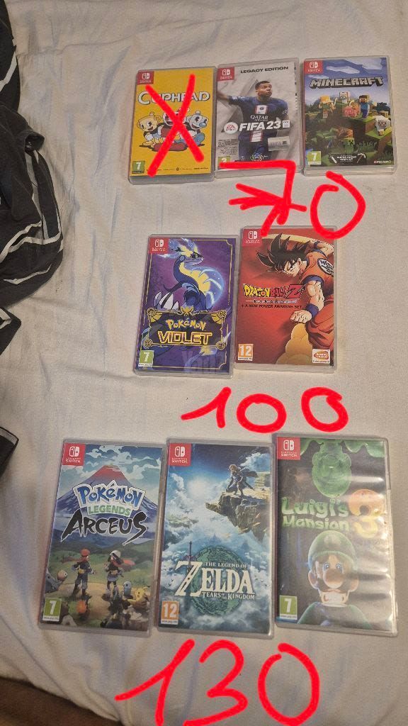 Nintendo switch games