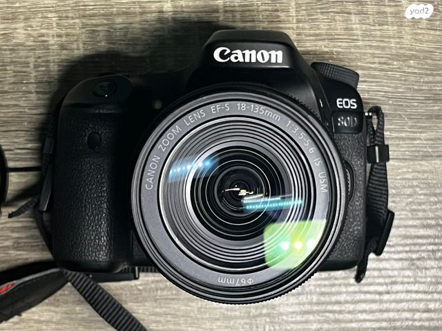 מצלמה Canon 80D + 18-135 USM