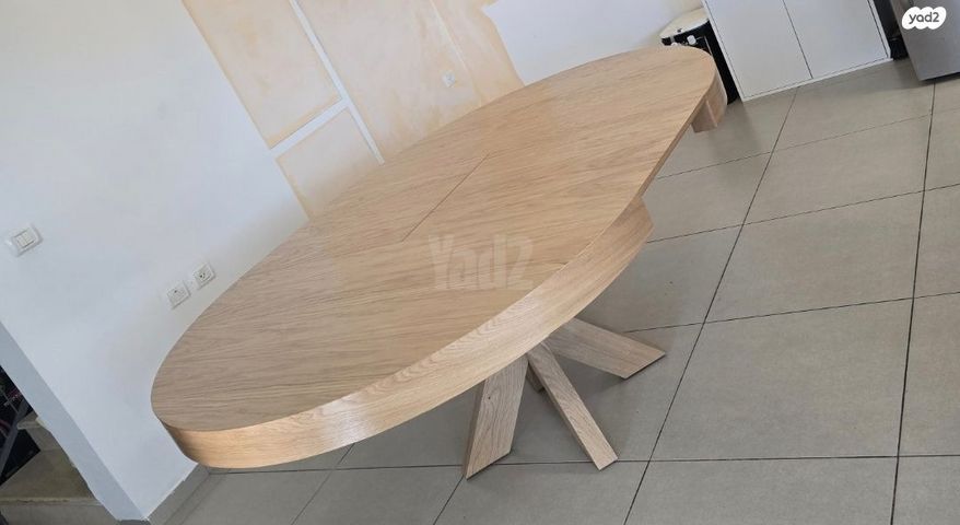 שולחן אוכל עגול 140 סמ