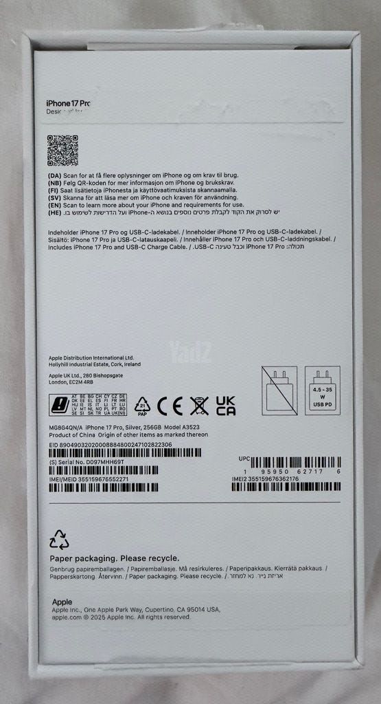 Iphone 17 pro