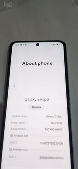 galaxy flip 6 512GB