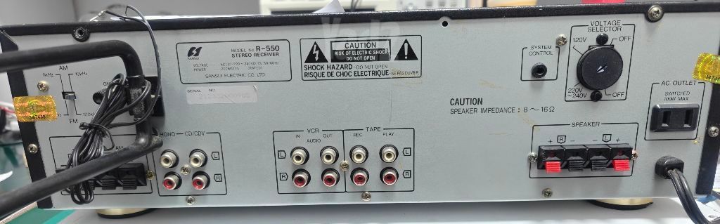 רסיבר וינטג' Sansui R-550