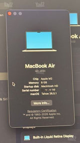 MacBook Air M2