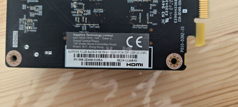כרטיס מסך AMD Rx 550