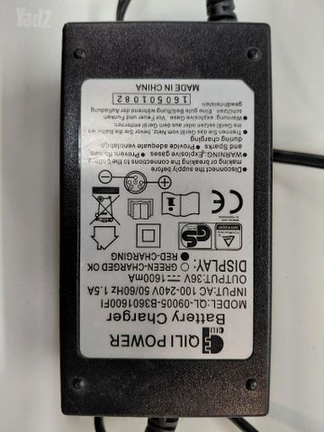 מטען 36V 1.6A