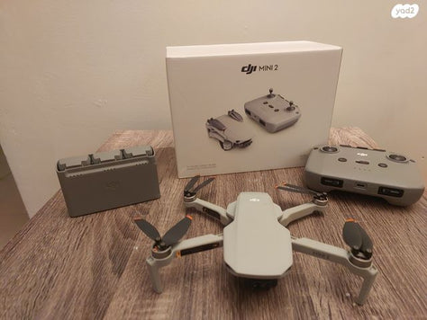 DJI mini 2 combo כמו חדש