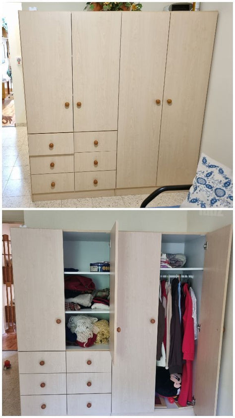 2 ארונות בגדים
