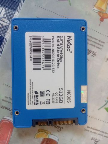 SSD Netac 512gb