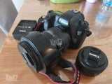 מצלמה Canon D6 ועדשות במצב טוב