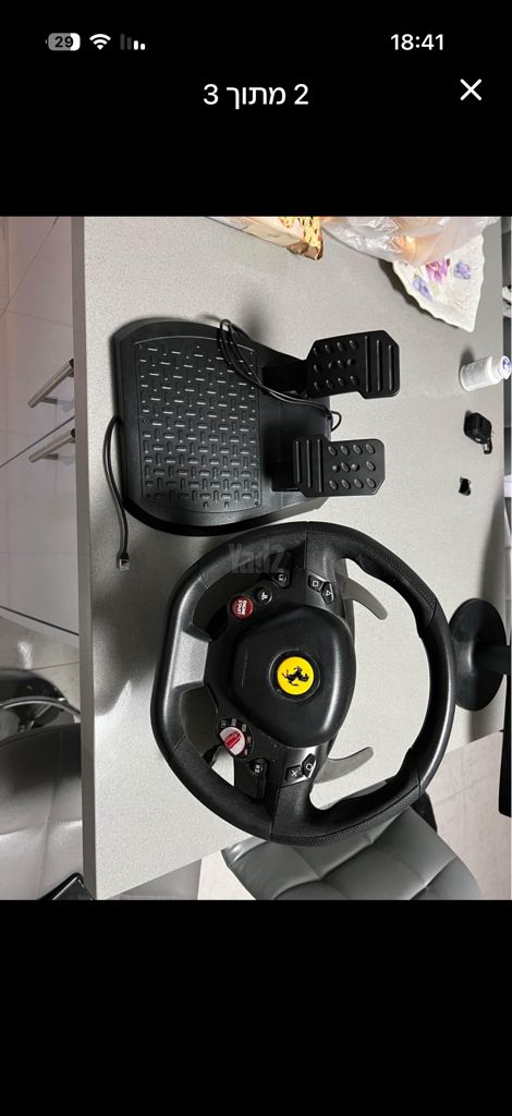 סט מירוצים thrustmaster