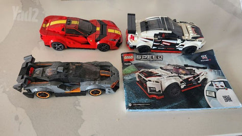 3 לגו Speed Champions