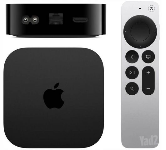 Apple TV 4K (2022) +שלט מקור