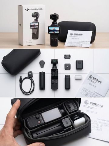 Dji osmo pocket 4 קומבו חדש!