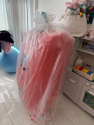 פוף כתום/אדום