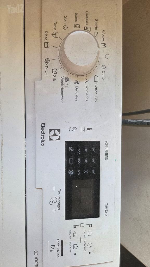 מכונת כביסה electrolux 6k
