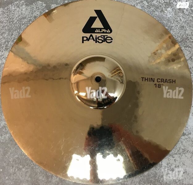 "PAISTE alpha thin crash 18