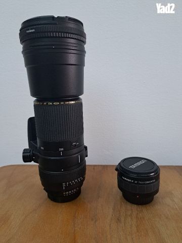 עדשה לניקון 200-500 ממ ומכפיל