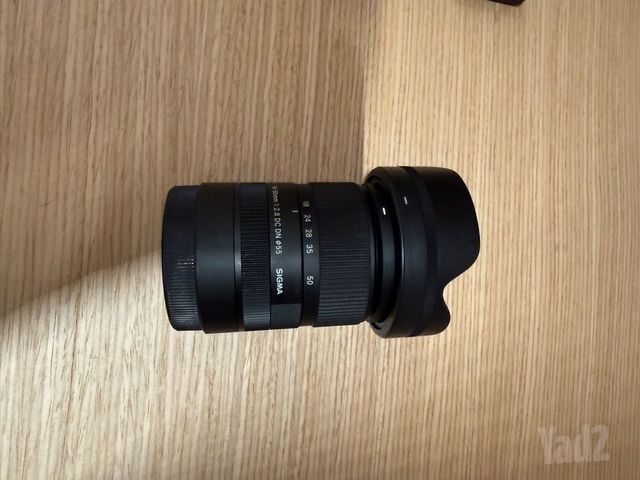 sigma f2.8 18-50mm עדשה