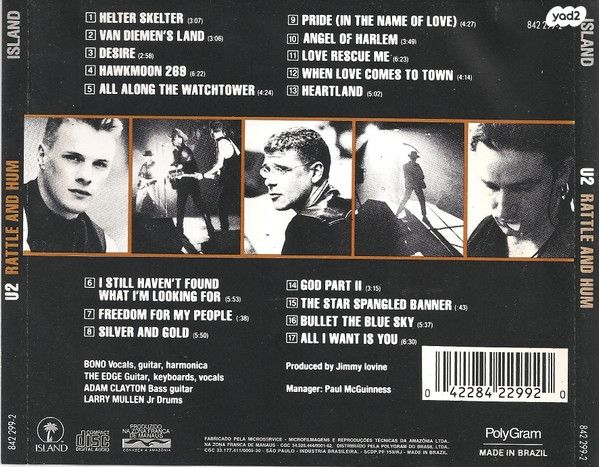 U2 Rattle and Hum