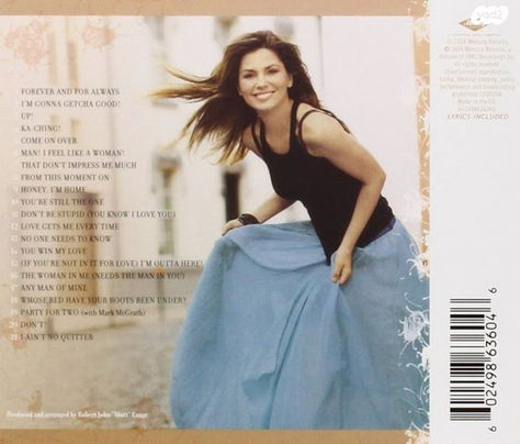 Shania Twain Greatest Hits