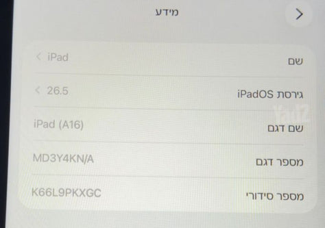 iPad a16