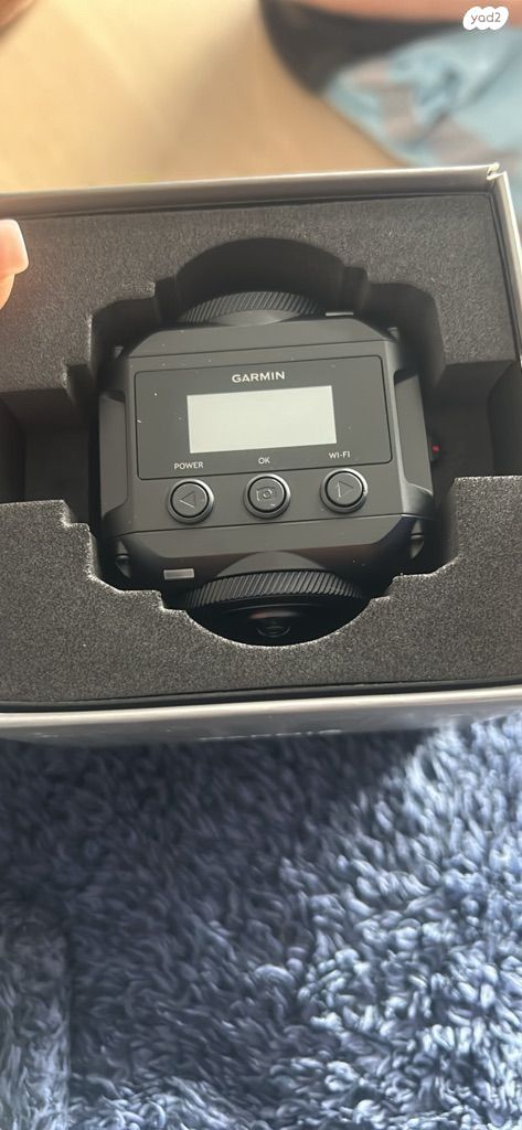 מצלמה garmin virb 360