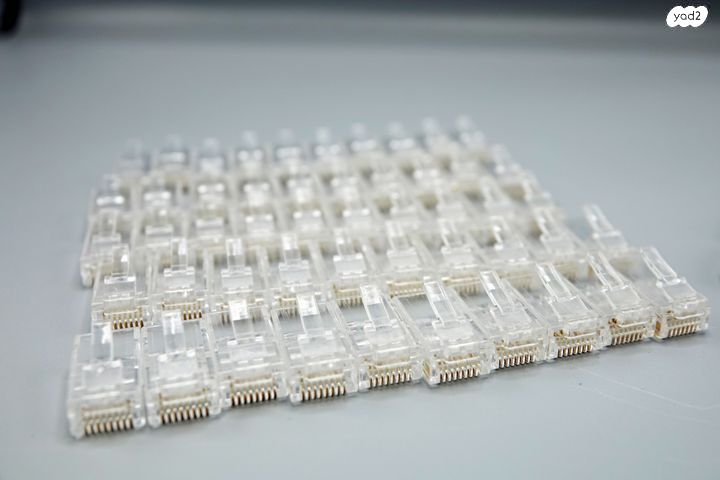 90 מחברי RJ45 CAT6