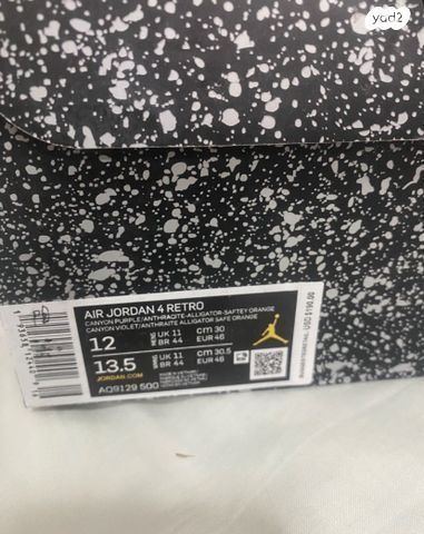 AIR JORDAN 4 CANYON Purpl