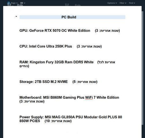 RTX 5070 2TB SSD 32GB RAM DDR5