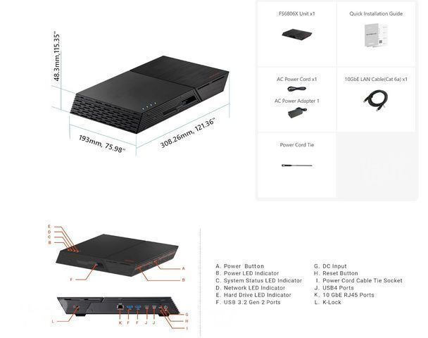 AsustorFLASHSTOR6 Gen2 FS6806X