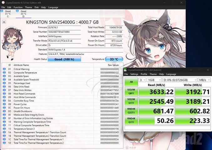 SSD NVMe Kingston NV2 4TB