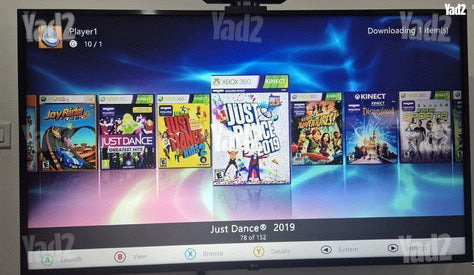 Xbox 360 עם 150 משחקים