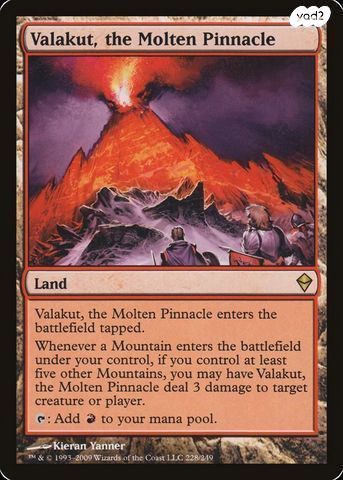 MTG 4 x Valakut Foil