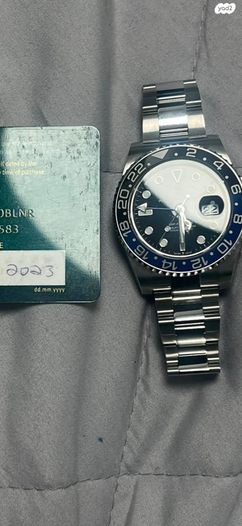 Rolex Gmt באטמן