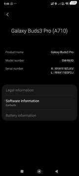 אוזניה galaxy buds3 pro R