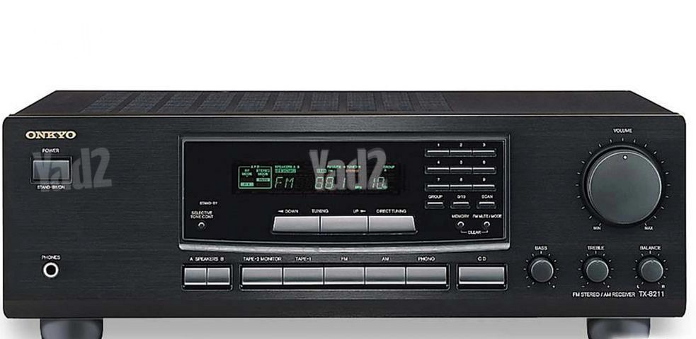 Onkyo TX‑8211 Stereo Receiver