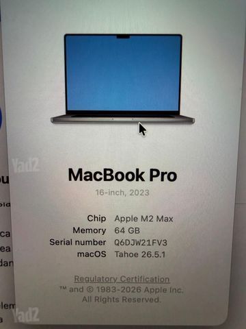 MacBook Pro M2 Max 64GB