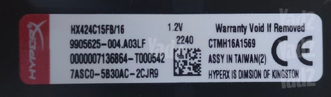 Kingston Fury DDR4@2400 32GB