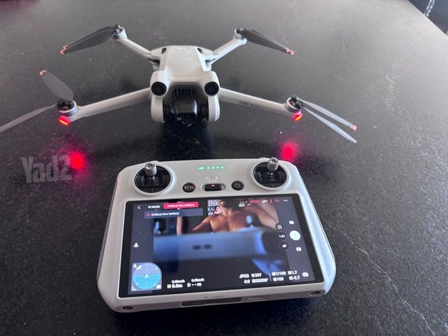 Dji mini 3 pro +dji rc עם מסך