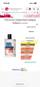 בושם this is her! Zadig dream
