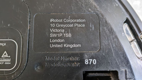 iRobot Roomba 870