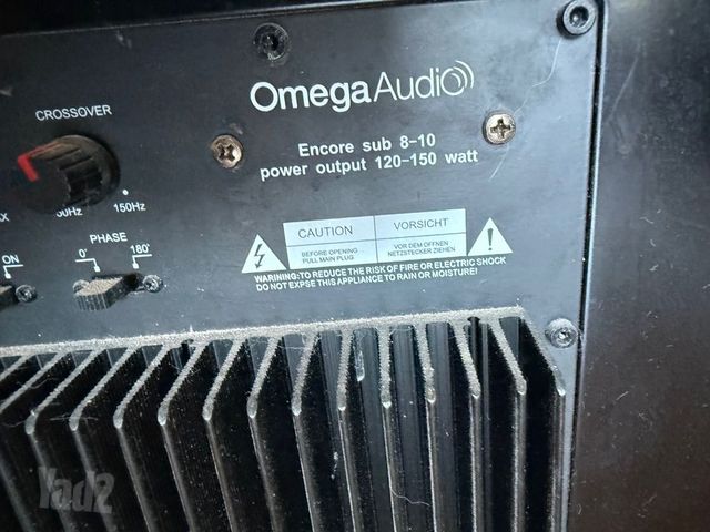 Omega Audio Encore Sub 8–10