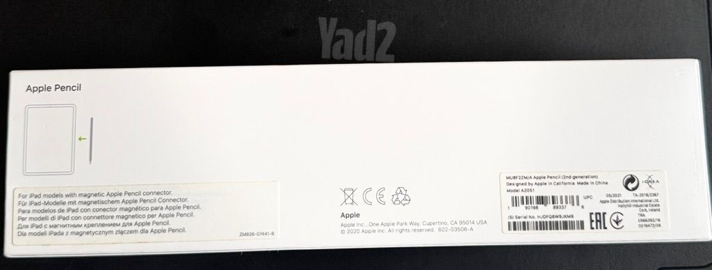 Apple Pencil(עט לאייפד)
