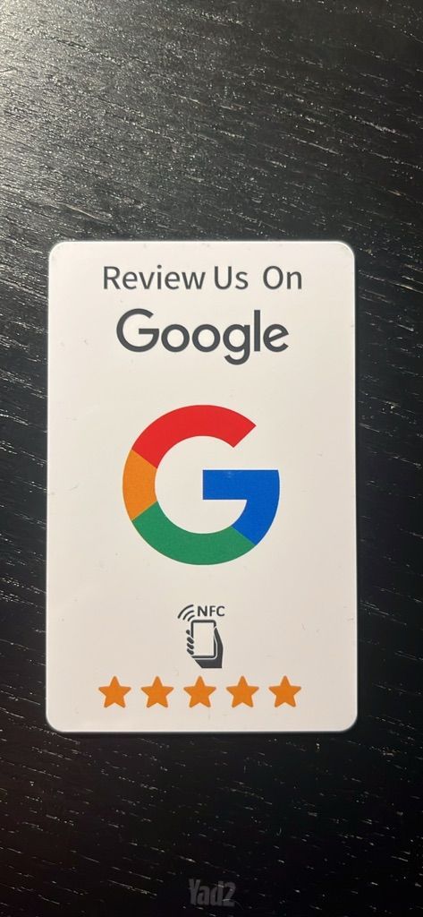 כרטיס NFC Google reviews