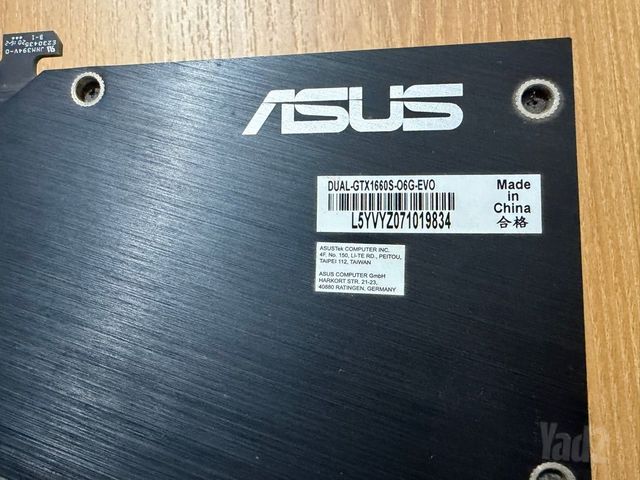 ASUS Dual GTX 1660 SUPER 6GB