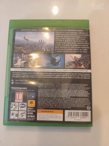 דיסק לxbox one של gta v